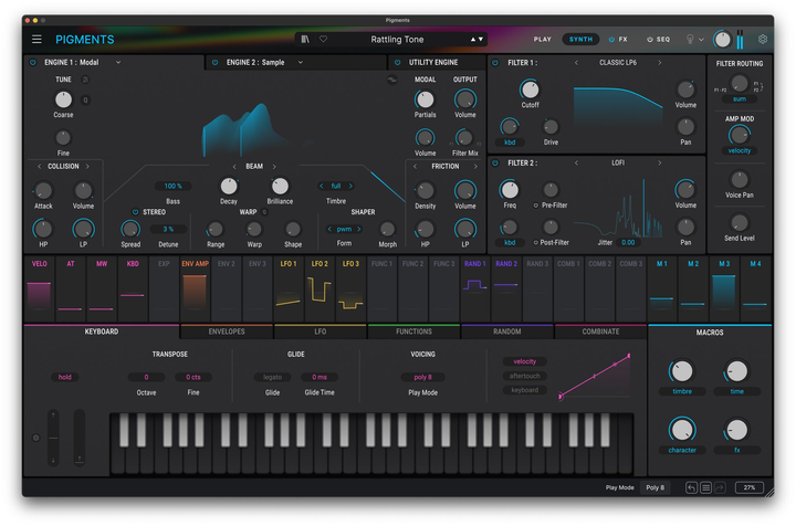 Програмне забезпечення Arturia Pigments 6 - изображение 6