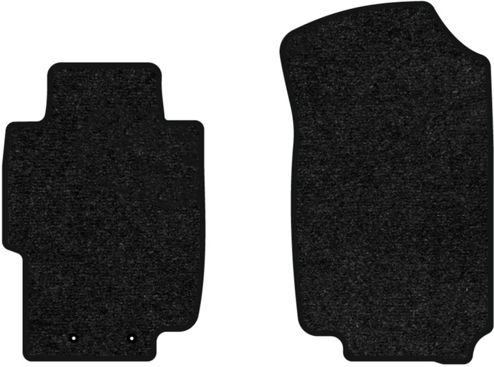 Акція на Ворсові килимки EVAtech Standard в салон авто для Honda Accord MT (Mechanical seats) 2003-2008 7 покоління Combi EU Чорний кант від Rozetka