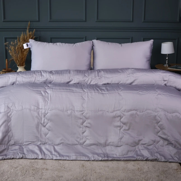 Набір MirSon №3007 Ковдра літня Євро 200х220 Line Satin Premium 0251 SkyLine Silk + 2 подушки 50х70 + 2 наволочки 50х70 + простирадло 220х240 від Rozetka на платформі USKIDKA Акція на Набір MirSon №3007 Ковдра літня Євро 200х220 Line Satin Premium 0251 SkyLine Silk + 2 подушки 50х70 + 2 наволочки 50х70 + простирадло 220х240 від Rozetka