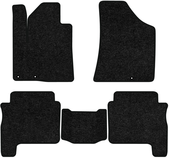 Ворсові килимки EVAtech Standard в салон авто для Hyundai Santa FE (CM) Restyling (Hinged Gas Pedal) 7 seats (3 clips) 2010-2012 2 покоління SUV EU Чорний кант від Rozetka на платформі USKIDKA Акція на Ворсові килимки EVAtech Standard в салон авто для Hyundai Santa FE (CM) Restyling (Hinged Gas Pedal) 7 seats (3 clips) 2010-2012 2 покоління SUV EU Чорний кант від Rozetka