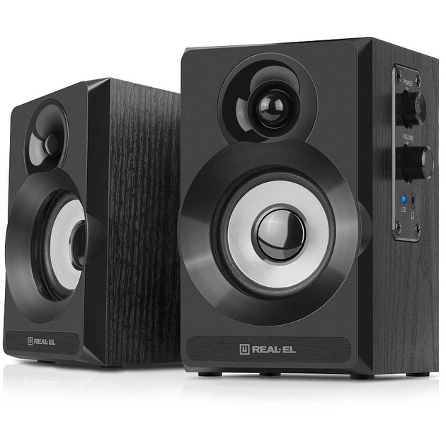 Акустична система REAL-EL S-217 Black Чорний 21506 - зображення 11