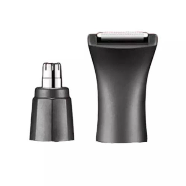 Аккумуляторный триммер для носа та вух 2 в 1 с IPX4 и USB VGR V-626 Pro Синий + Щетка - изображение 9