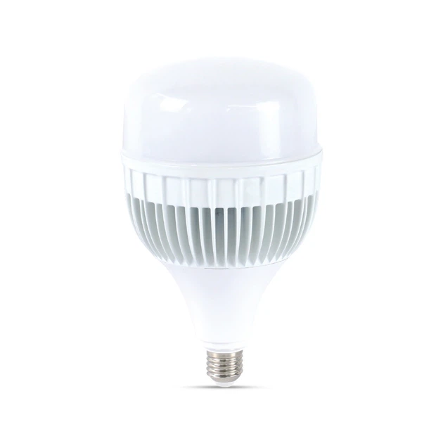Светодиодная лампа 100W высокомощная Feron промышленная с двумя цоколями E27/E40 холодный свет 6500K LB-653 - изображение 2