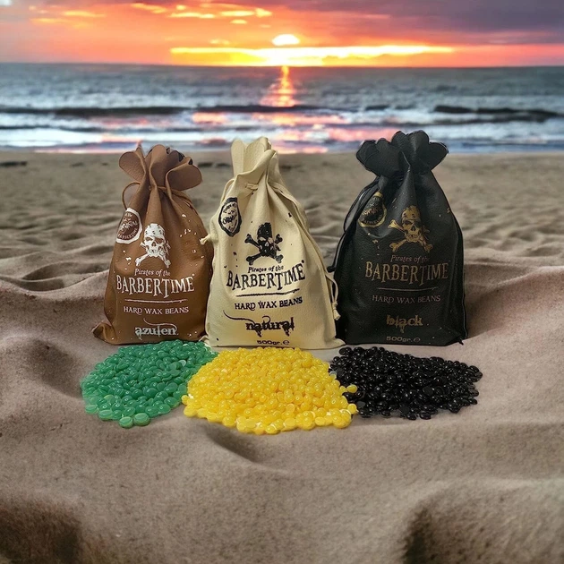 Твердый воск для депиляции Barbertime Hard Wax Beans Natural 500 г (8682815651251) - изображение 4
