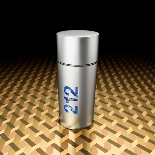 Zestaw męski Carolina Herrera 212 Men NYC Woda toaletowa 100 ml + Miniatura 10 ml + Dezodorant w sztyfcie 75 ml (8411061110034) - obraz 3