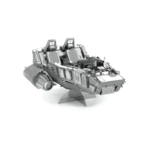 Металевий 3D конструктор "Корабель Star Wars First Order Snowspeeder", Metal Earth, MMS268 - Фото 6 Металевий 3D конструктор "Корабель Star Wars First Order Snowspeeder", Metal Earth, MMS268 - зображення 6
