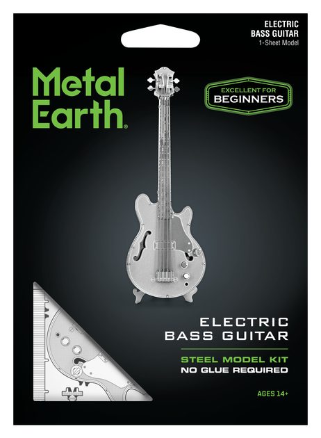 Металлический 3D конструктор "Электрическая бас-гитара", Metal Earth, MMS075 - изображение 7