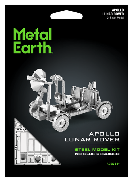 Металлический 3D конструктор "Лунный автомобиль", Metal Earth, MMS094 - Фото 7 Металлический 3D конструктор "Лунный автомобиль", Metal Earth, MMS094 - изображение 7