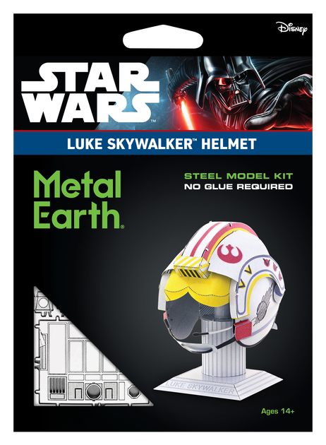 Металлический 3D конструктор "Шлем Люка Скайвокера", Metal Earth, MMS318 - Фото 4 Металлический 3D конструктор "Шлем Люка Скайвокера", Metal Earth, MMS318 - изображение 4
