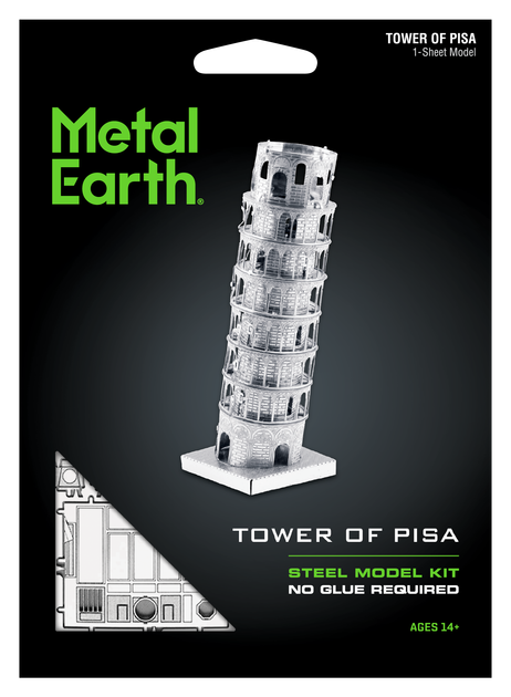 Металлический 3D конструктор "Пизанская башня", Metal Earth, MMS046 - Фото 7 Металлический 3D конструктор "Пизанская башня", Metal Earth, MMS046 - изображение 7