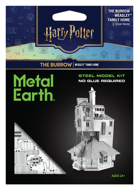 Металевий 3D конструктор "Harry Potter - Будинок "Нора" - зображення 7