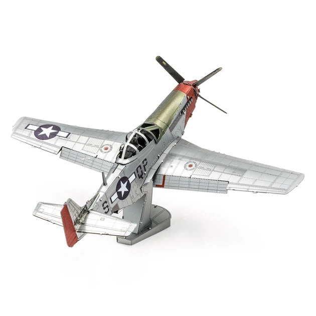 Металлический 3D конструктор "Mustang P51D "Sweet Arlene"" - Фото 4 Металлический 3D конструктор "Mustang P51D "Sweet Arlene"" - изображение 4