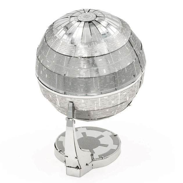 Металевий 3D конструктор "Star Wars Зірка смерті", Metal Earth, MMS278 - Фото 4 Металевий 3D конструктор "Star Wars Зірка смерті", Metal Earth, MMS278 - зображення 4
