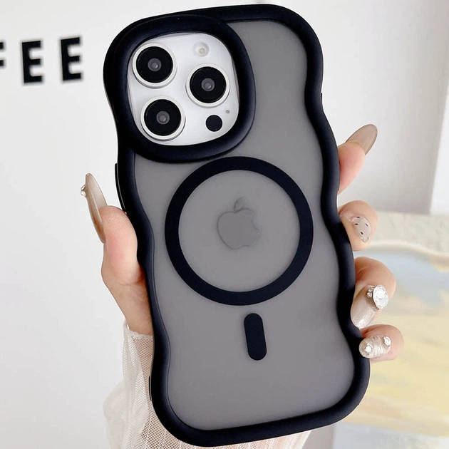 Чехол Solid with MagSafe для Apple iPhone 12 Pro (6.1") (Black) Epik (222657) - изображение 3