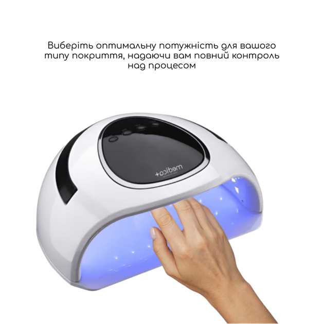 Лампа для маникюра Medica+ NailControl 10 LED + UV 146W - изображение 2