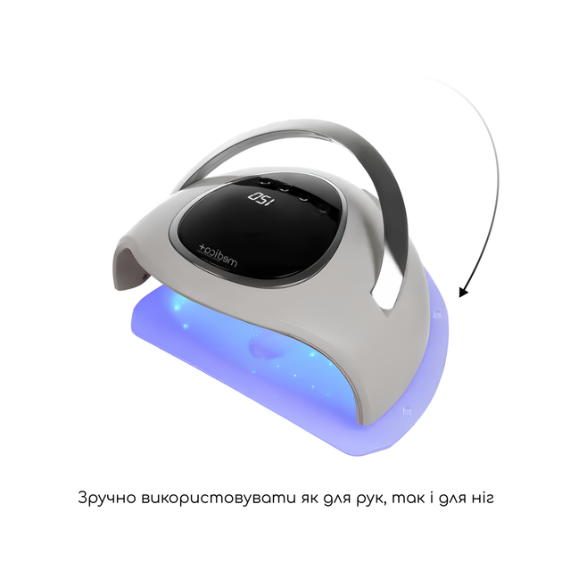 Лампа для маникюра Medica+ NailControl 10 LED + UV 146W - изображение 15