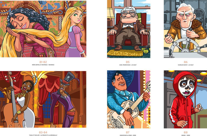 Раскраска Дисней Hachette Герои и Злодеи антистресс по номерам | Coloriages mysteres Disney Heros and Mechants - Фото 2 Раскраска Дисней Hachette Герои и Злодеи антистресс по номерам | Coloriages mysteres Disney Heros and Mechants - изображение 2