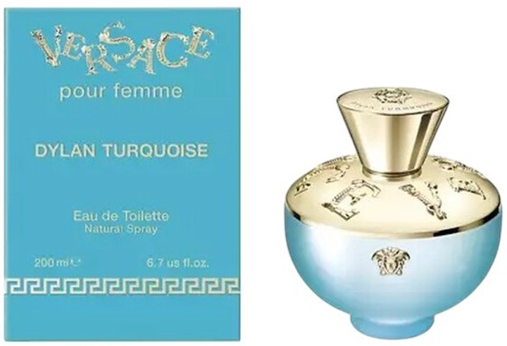 Woda toaletowa damska Versace Dylan Turquoise Pour Femme 200 ml (8011003875290) - obraz 2