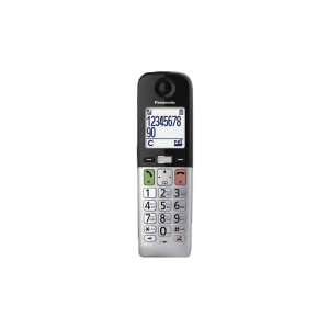 Радіотелефон DECT PANASONIC KX-TGU410UCB LCD Срібло - зображення 2