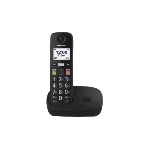 Радіотелефон DECT PANASONIC KX-TGU110UAB LCD Чорний - Фото 4 Радіотелефон DECT PANASONIC KX-TGU110UAB LCD Чорний - зображення 4
