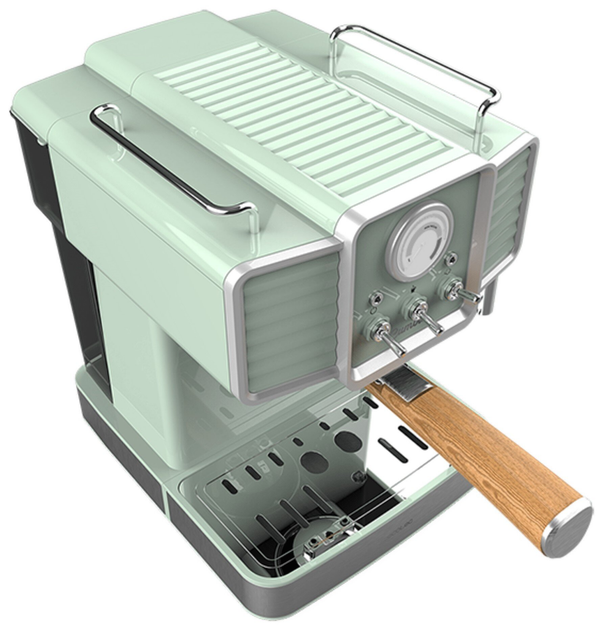 Ekspres do kawy kolbowy Cecotec Power Espresso 20 Tradizionale Jasnozielony - obraz 3