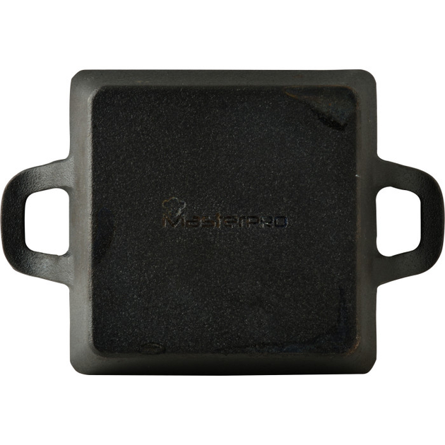 Чавунна мініформа з серверовочною дошкою MasterPro Foodies cook&share 12.6x18.5 см (BGMP-3805-EM) - зображення 5