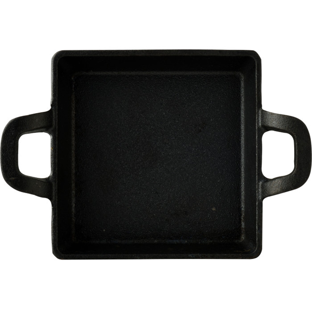 Чавунна мініформа з серверовочною дошкою MasterPro Foodies cook&share 12.6x18.5 см (BGMP-3805-EM) - зображення 6