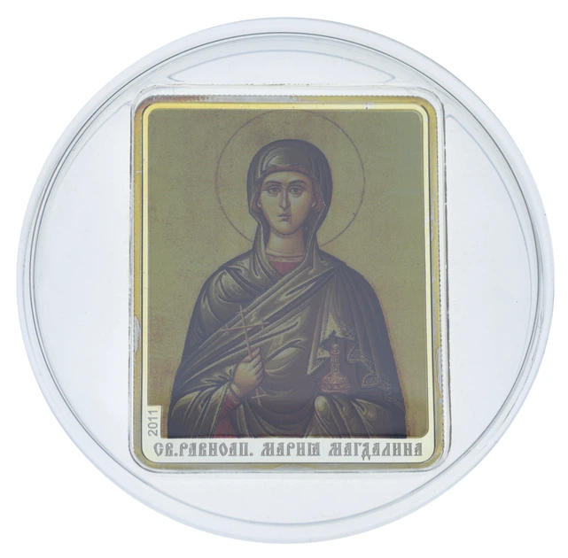 Монета Острови Кука 5 доларів 2011 Срібло Proof Монета імені Марія - Свята Марія Магдалина - Фото 4 Монета Острови Кука 5 доларів 2011 Срібло Proof Монета імені Марія - Свята Марія Магдалина - зображення 4