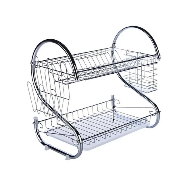 Стійка для зберігання посуду kitchen storage rack, сушарка для посуду - зображення 4