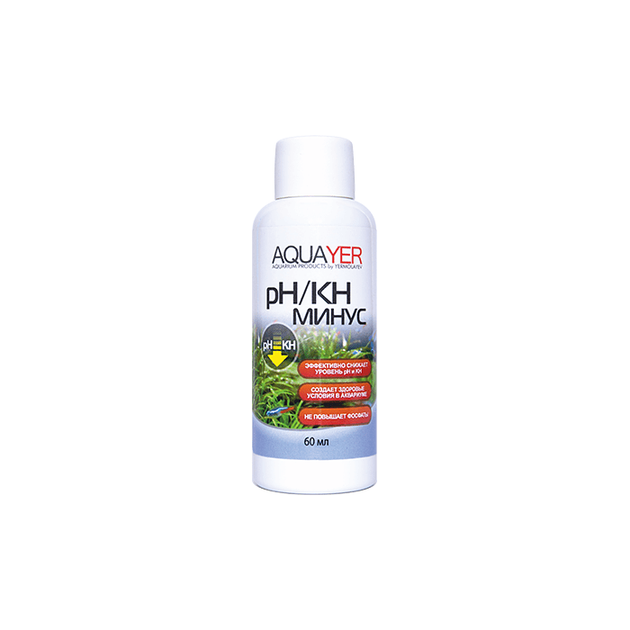 Aquayer pH/KH минус 60 мл, для снижения карбонатной жесткости - изображение 2