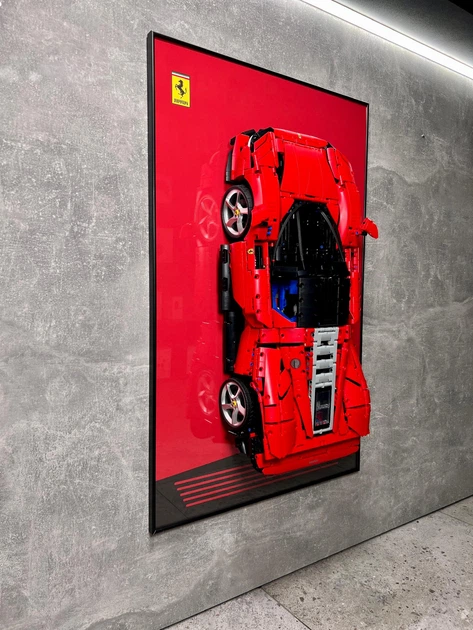 Арт Тримач Рамка 80x50 см. на Стіну для Фірмового Конструктора