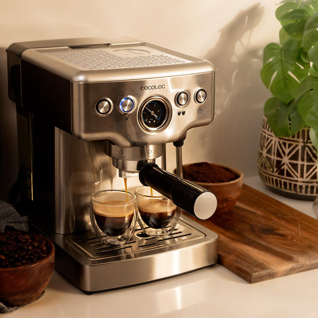 Кавоварка рожкова Cecotec Power Espresso 20 Barista Mini - зображення 4