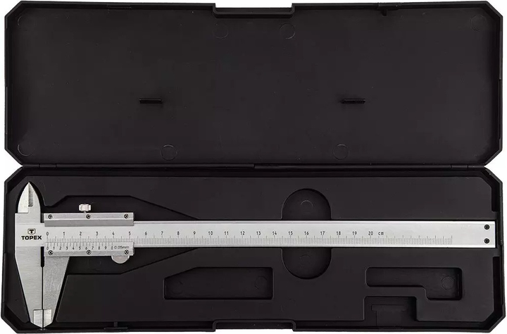 Suwmiarka TOPEX 200 mm 31C616 (5902062316165) - obraz 2