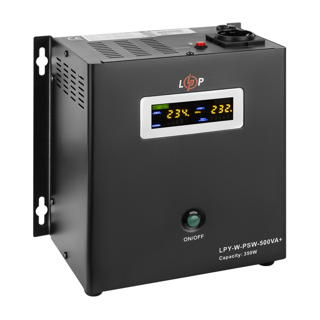 Источник бессперебойного питания для котла Logicpower LPY-W-PSW-500VA+ (350W) 5A/10A 12V - изображение 2