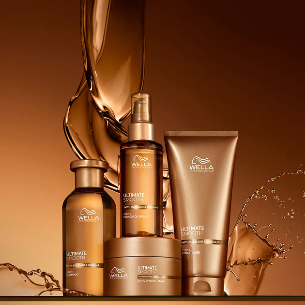 Maska Wella Professionals Ultimate Smooth do odżywiania i wygładzania włosów suchych i matowych 150 ml (4064666906935) - obraz 4