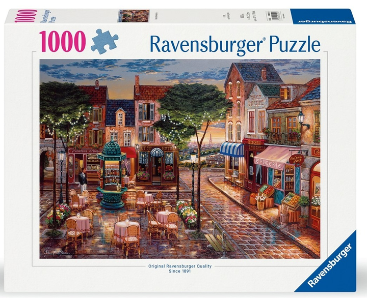 Puzzle Ravensburger Wrażenia z Paryża 70 x 50 cm 1000 elementów (12000521) (4005555005216) - obraz 3