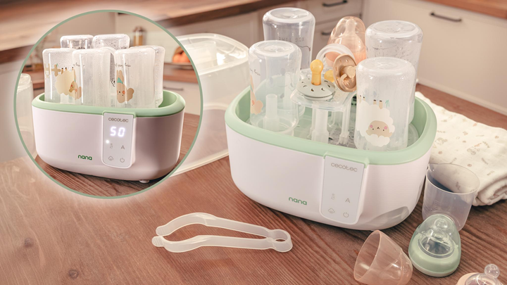 Cyfrowy sterylizator Cecotec Nana BabyCare DigitalSterilizer (8435484019040) - obraz 4