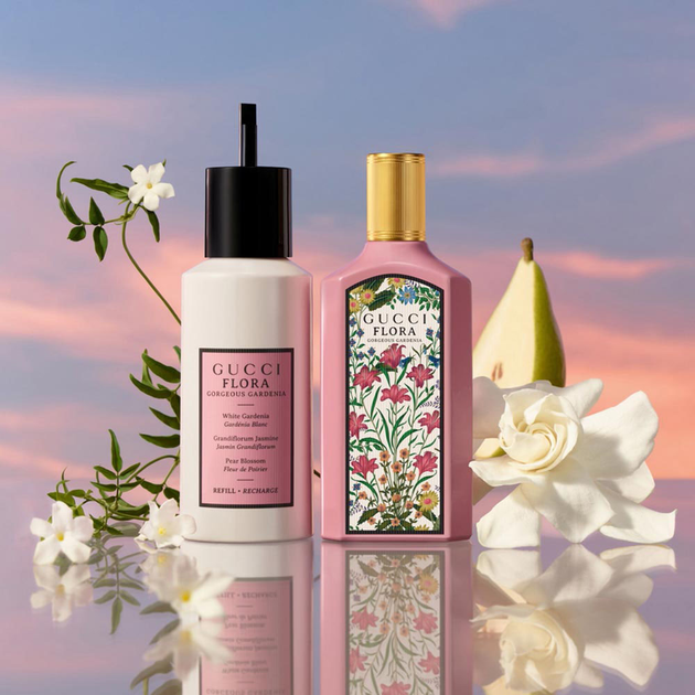 Wkład wymienny Woda perfumowana damska Gucci Flora Gorgeous Gardenia 150 ml (3616304255267) - obraz 4