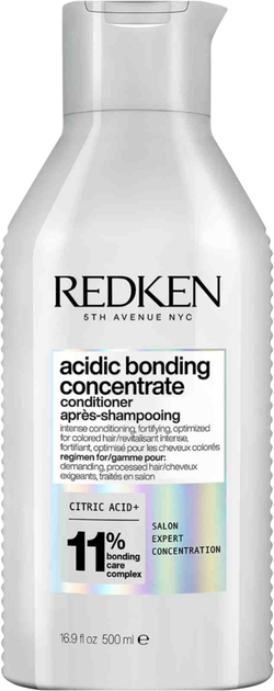 Zestaw do pielęgnacji włosów Redken Acidic Bonding Concentrate Szampon 500 ml + Odżywka 500 ml (8433726347197) - obraz 5