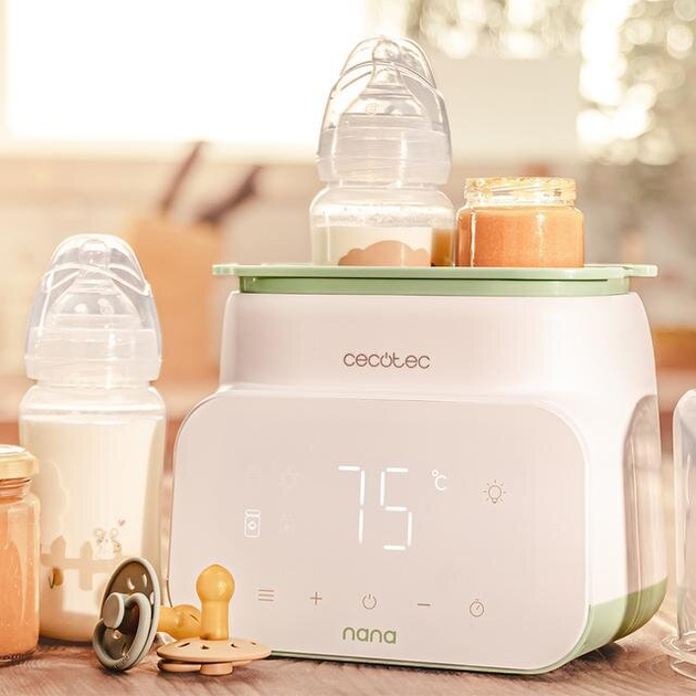 Podgrzewacz i sterylizator do butelek Cecotec Nana BabyCare Double Bottle Warmer (8435484019064) - obraz 6