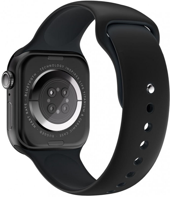 Smartwatch Platinet PSMART PRO mini Bluetooth 5.1, GPS, NFC Black (PSMART10B) - obraz 3