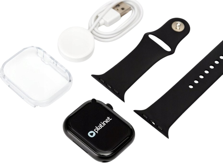 Smartwatch Platinet 2.06" Bluetooth NFC Black (PSMART29B) - obraz 8