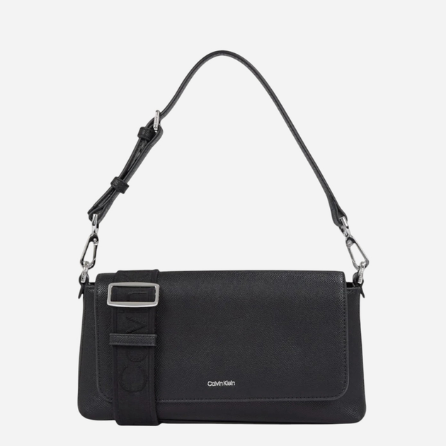 Torebka crossbody damska Calvin Klein K60K612805-BEH Czarna (8721107062556) - obraz 1
