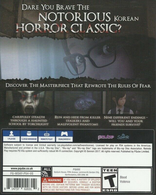 Гра для PlayStation 4 White Day: A Labyrinth Named School (Blu-ray Disc) (0814737020312) - зображення 2