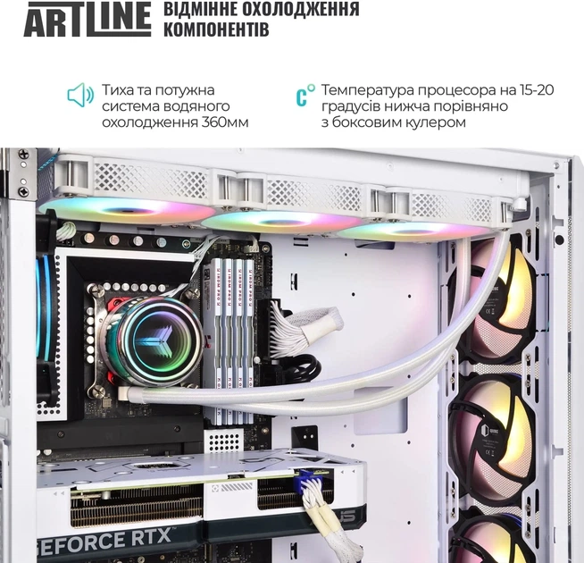 Компьютер ARTLINE Gaming X87White (X87Whitev48) - изображение 8