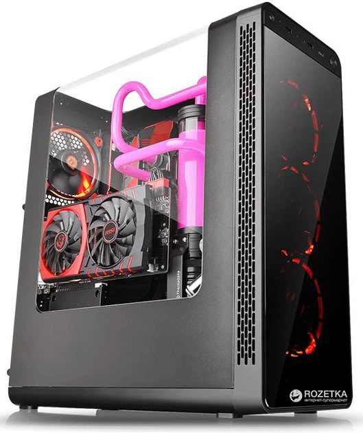 Корпус Thermaltake View 27 Black (CA-1G7-00M1WN-00) - изображение 14
