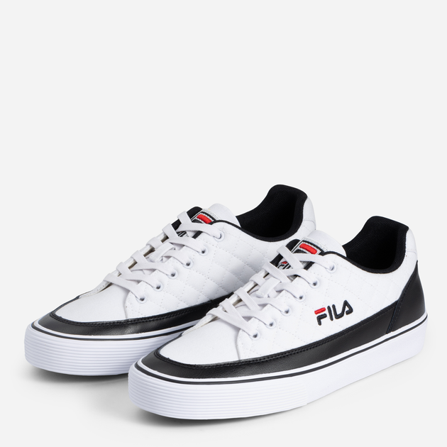 Мужские кеды низкие Fila FFM0416-13036 41 26 см White/Black (8720905115914) - изображение 2