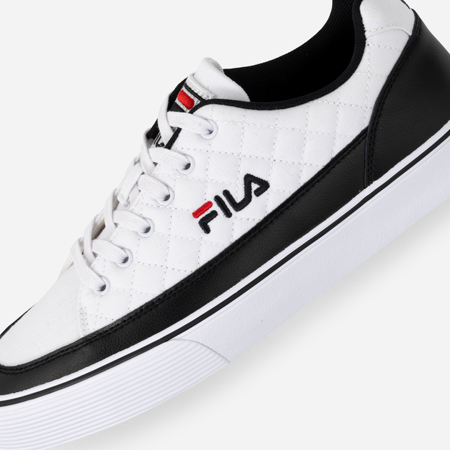 Мужские кеды низкие Fila FFM0416-13036 41 26 см White/Black (8720905115914) - изображение 6
