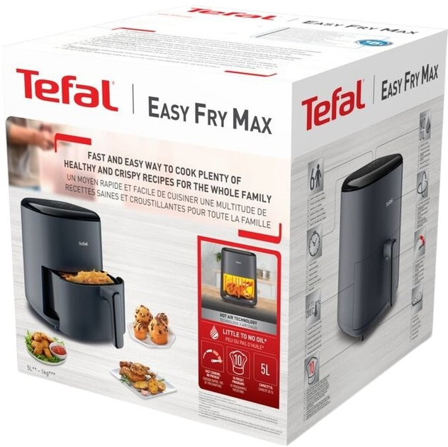 Frytkownica beztłuszczowa Tefal Easy Fry Max EY245B10 - obraz 8