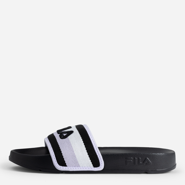 Жіночі шльопанці Fila FFW0553-83485 38 23.5 см Black/Thistle (8720905105021) - Фото 1 Жіночі шльопанці Fila FFW0553-83485 38 23.5 см Black/Thistle (8720905105021) - зображення 1